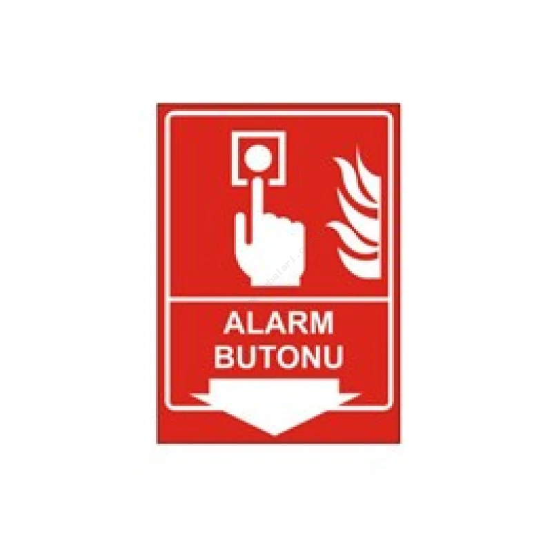 Alarm Butonu Levhası