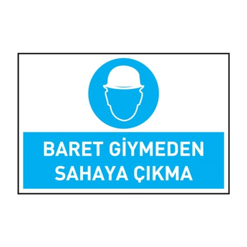 Baret Giymeden Sahaya Çıkma