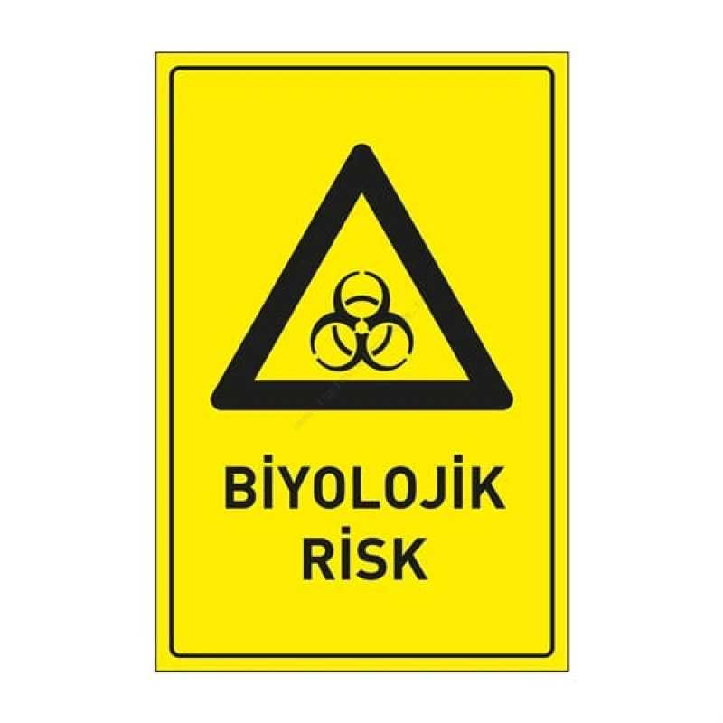 Biyolojik Risk Levhası