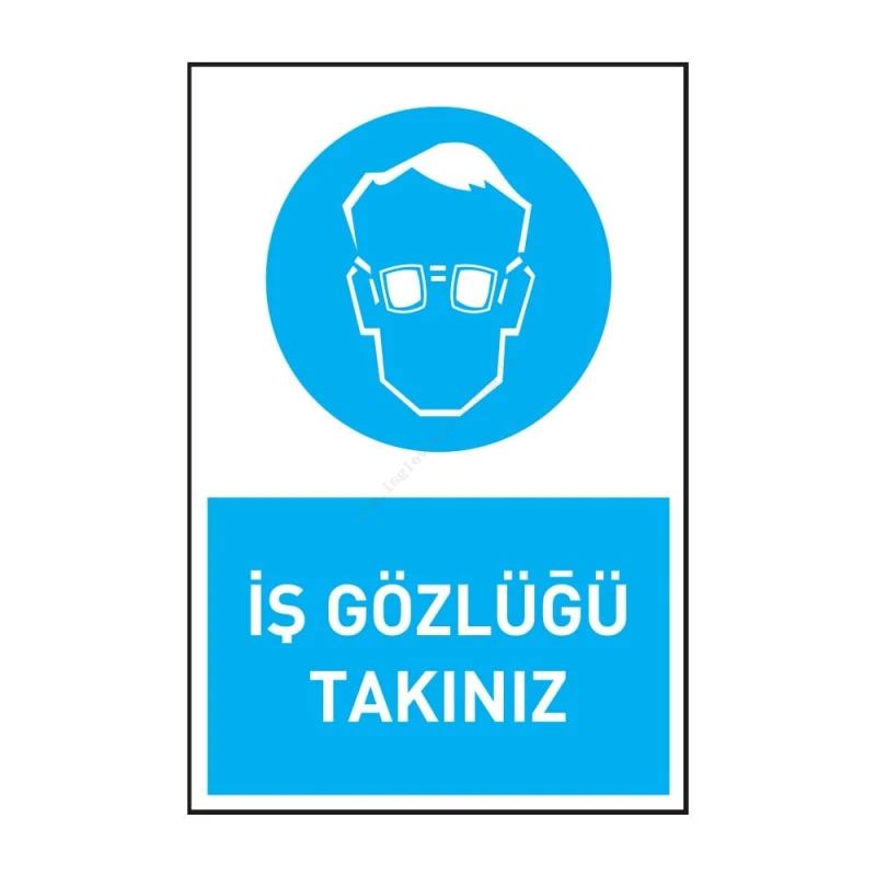 İş Gözlüğü Takınız