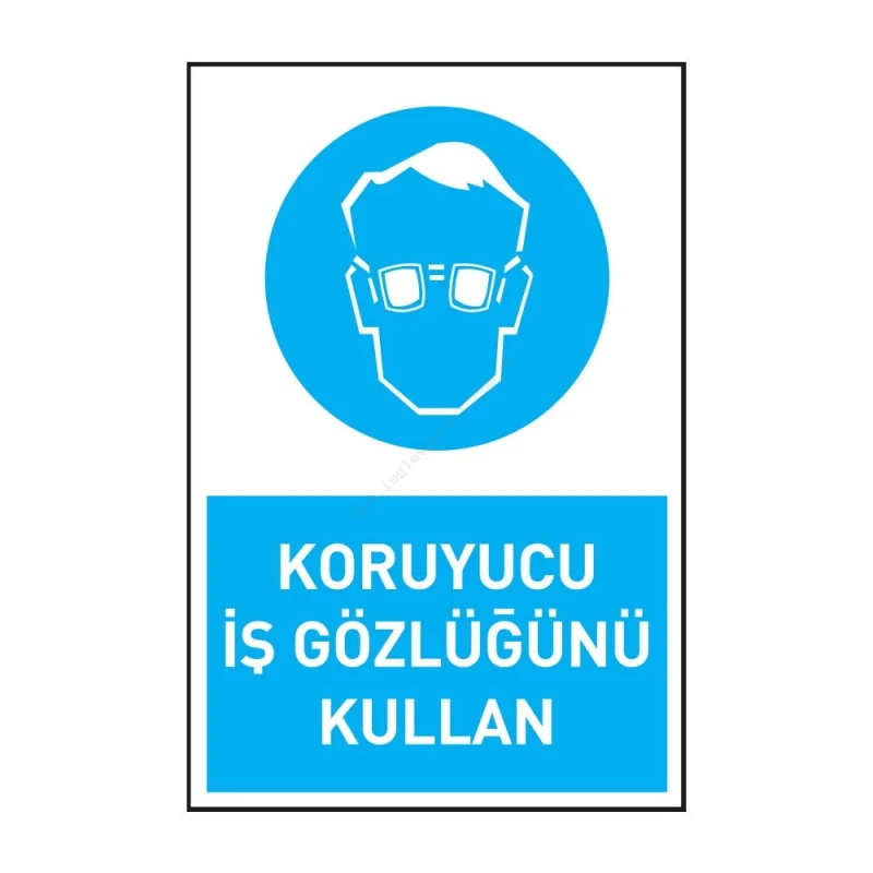 Koruyucu İş Gözlüğünü Kullan