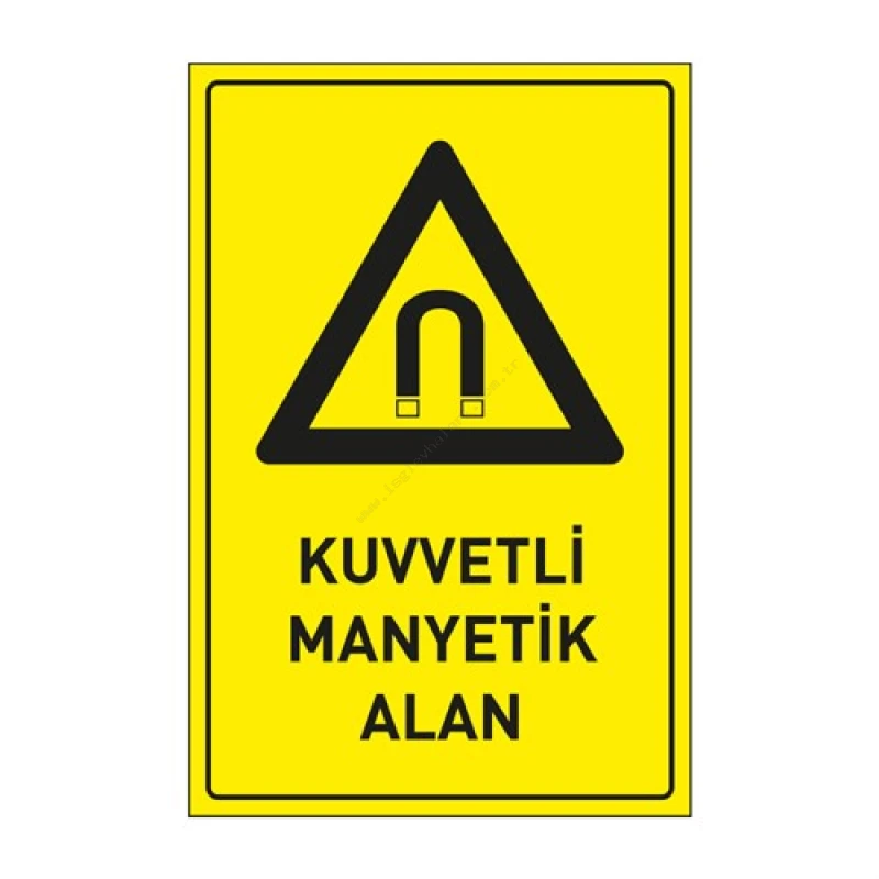 Kuvvetli Manyetik Alan Levhası