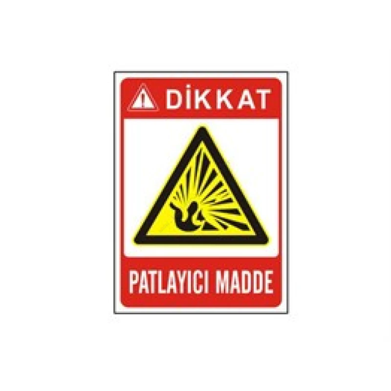 Patlayıcı Madde Levhası