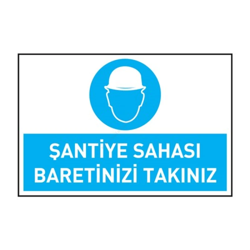 Şantiye Sahası Baretinizi Takınız
