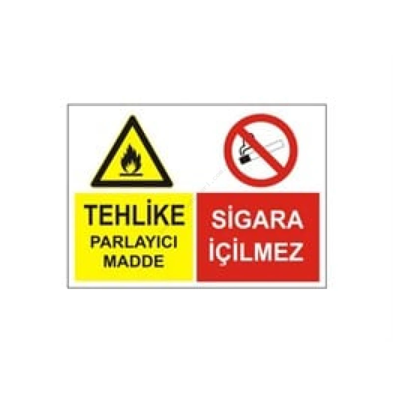 Tehlike Parlayıcı Madde Sigara İçilmez