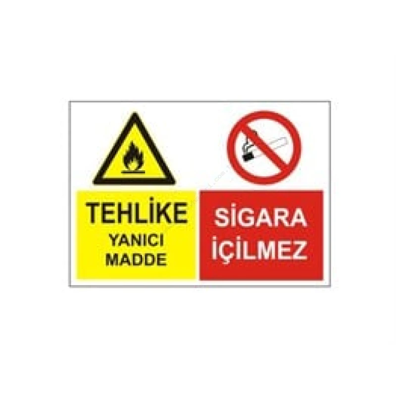 Tehlike Yanıcı Madde Sigara İçilmez