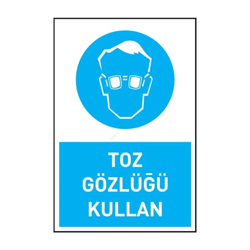 Toz Gözlüğü Kullan
