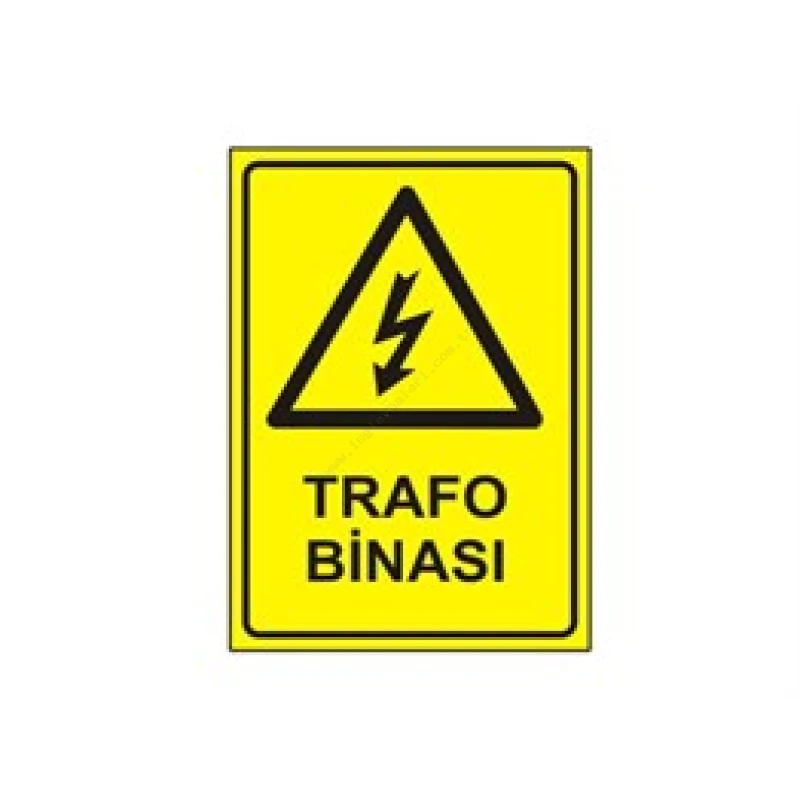 Trafo Binası Levhası