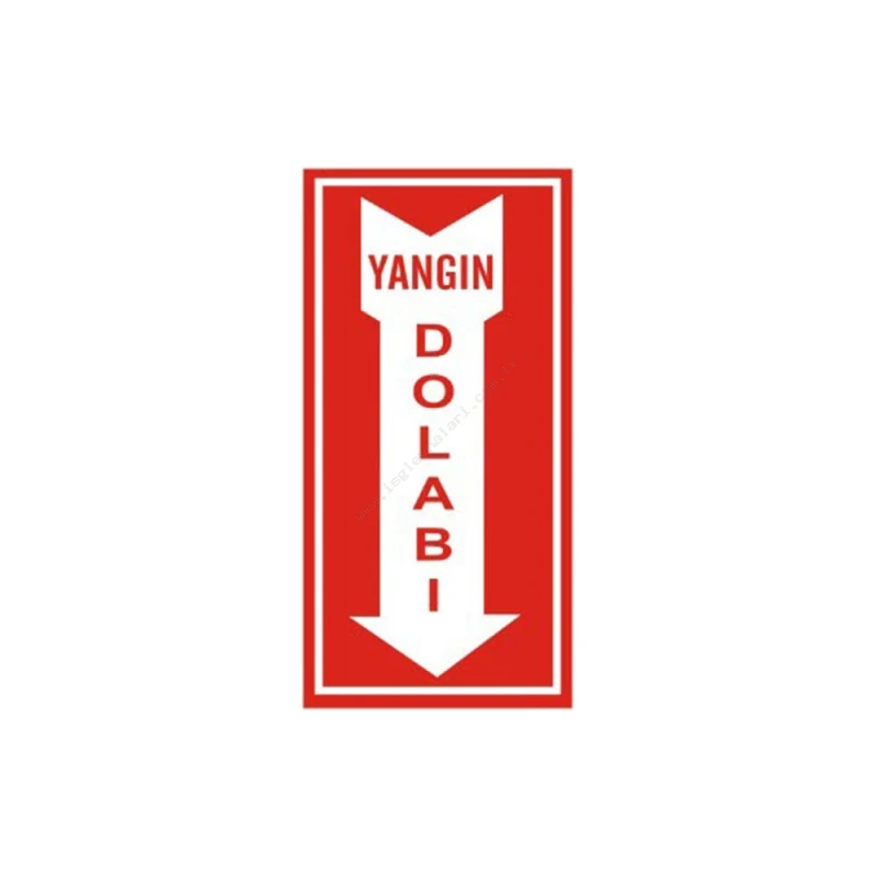 Yangın Dolabı Fotolümenli 12x29,5 cm Dekota