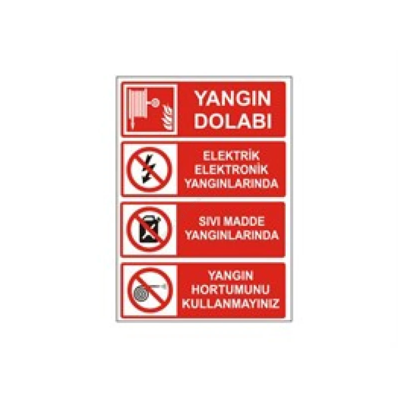Yangın Dolabı Levhası