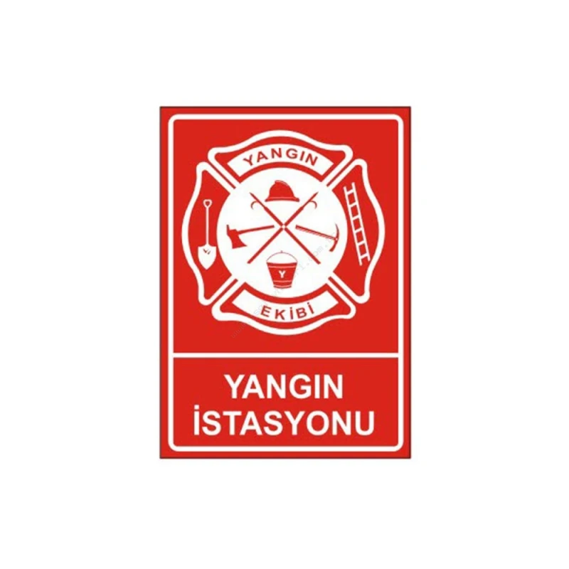 Yangın İstasyonu Levhası