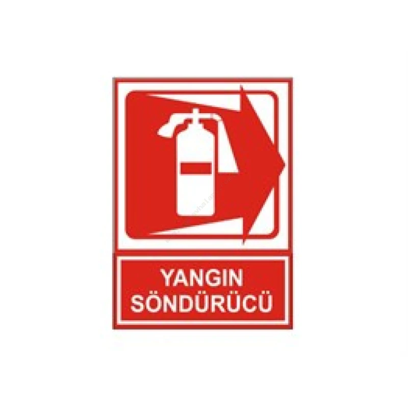 Yangın Söndürücü Levhası